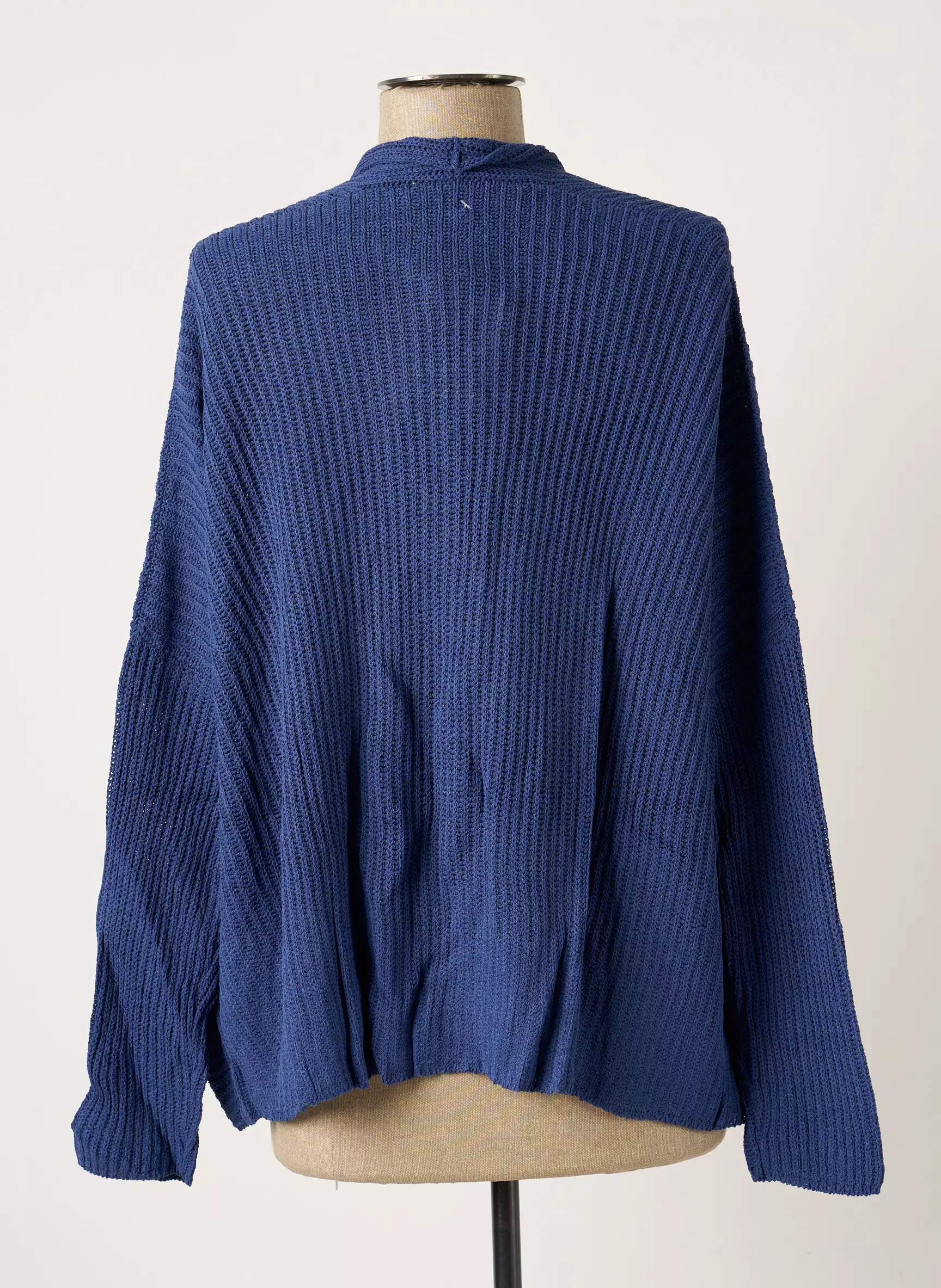Poles Cardigans Femme couleur bleu