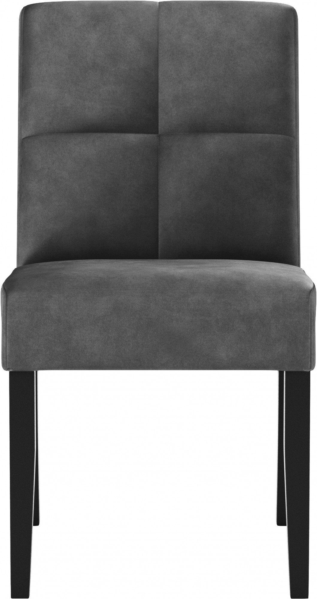 Home affaire 4-Fußstuhl Elda (Set, 2 St), 2 verschiedenen Bezugsqualitäten, mehrere Farbvarianten, Sitzhöhe 51cm