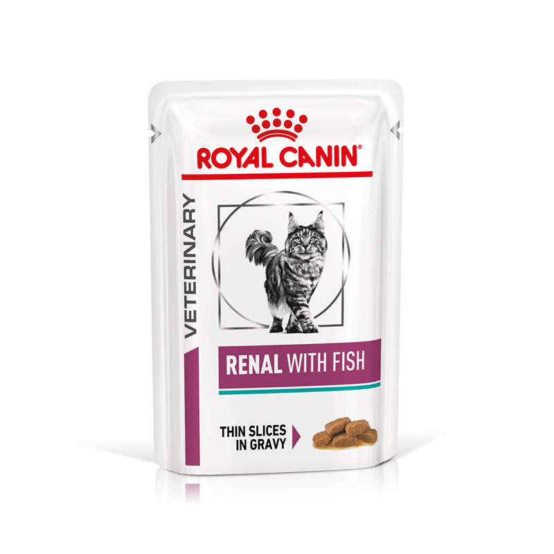 ROYAL CANIN Nierendiät ROYAL CANIN Veterinary RENAL 12x85g Fisch