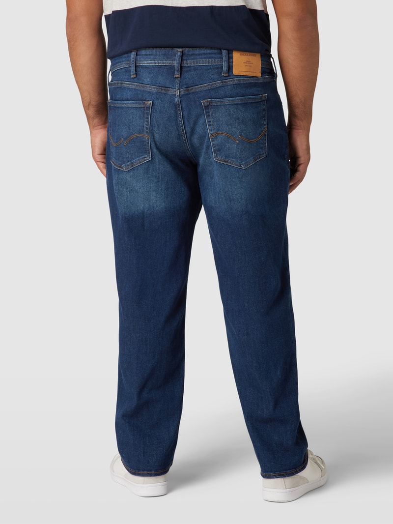 PLUS SIZE Jeans im 5-Pocket-Design Modell 'MIKE' in jeans