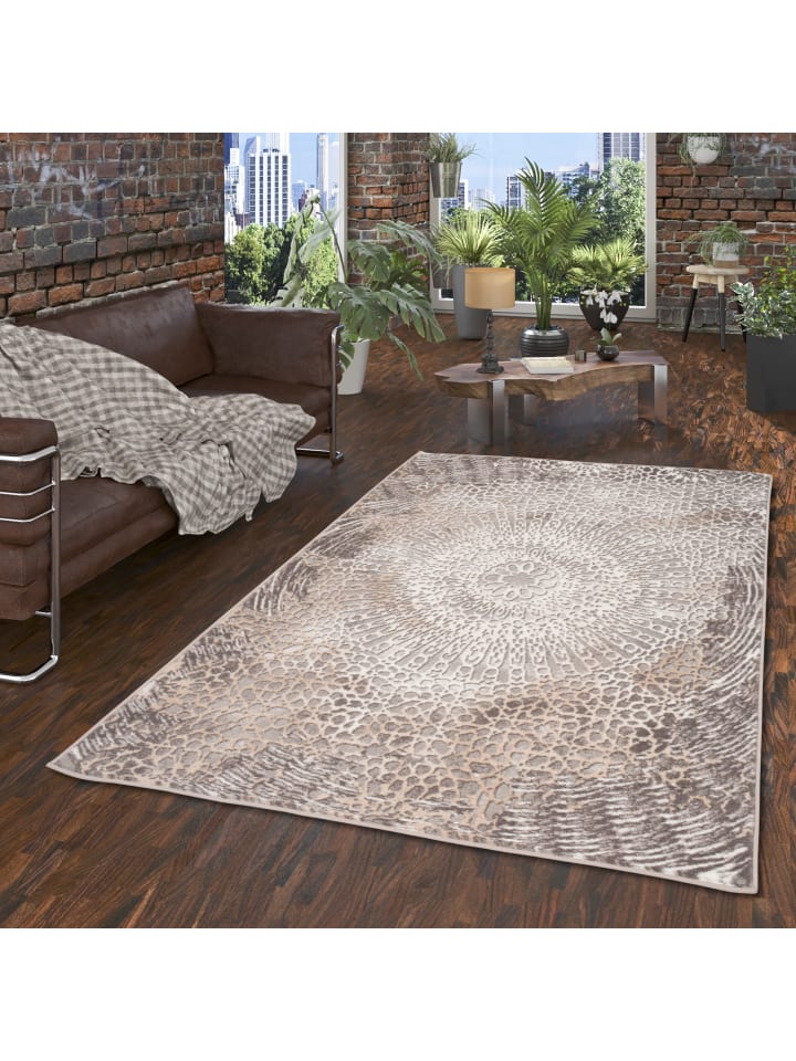 Pergamon Designer Teppich Tawira Vintage Klassik in Beige günstig kaufen