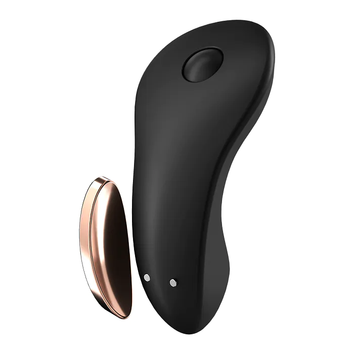 Satisfyer masažer Little Secret Connect aplikacija crna