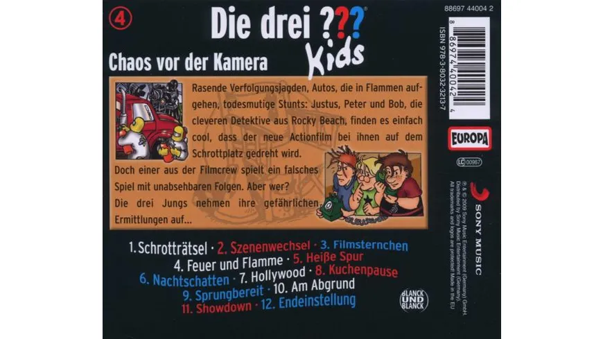 004/Chaos vor der Kamera