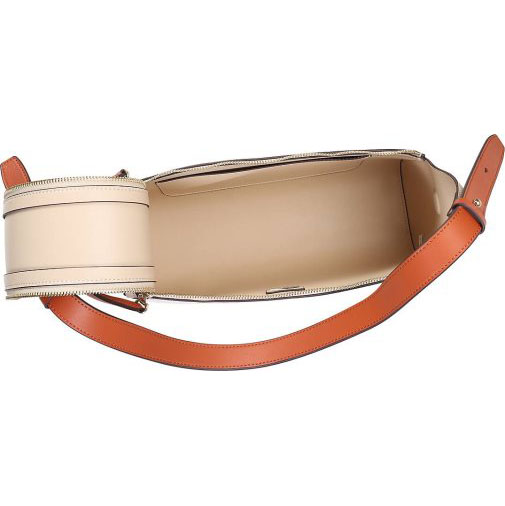 ekonika Tasche mit kontrastfarbigem Schulterriemen