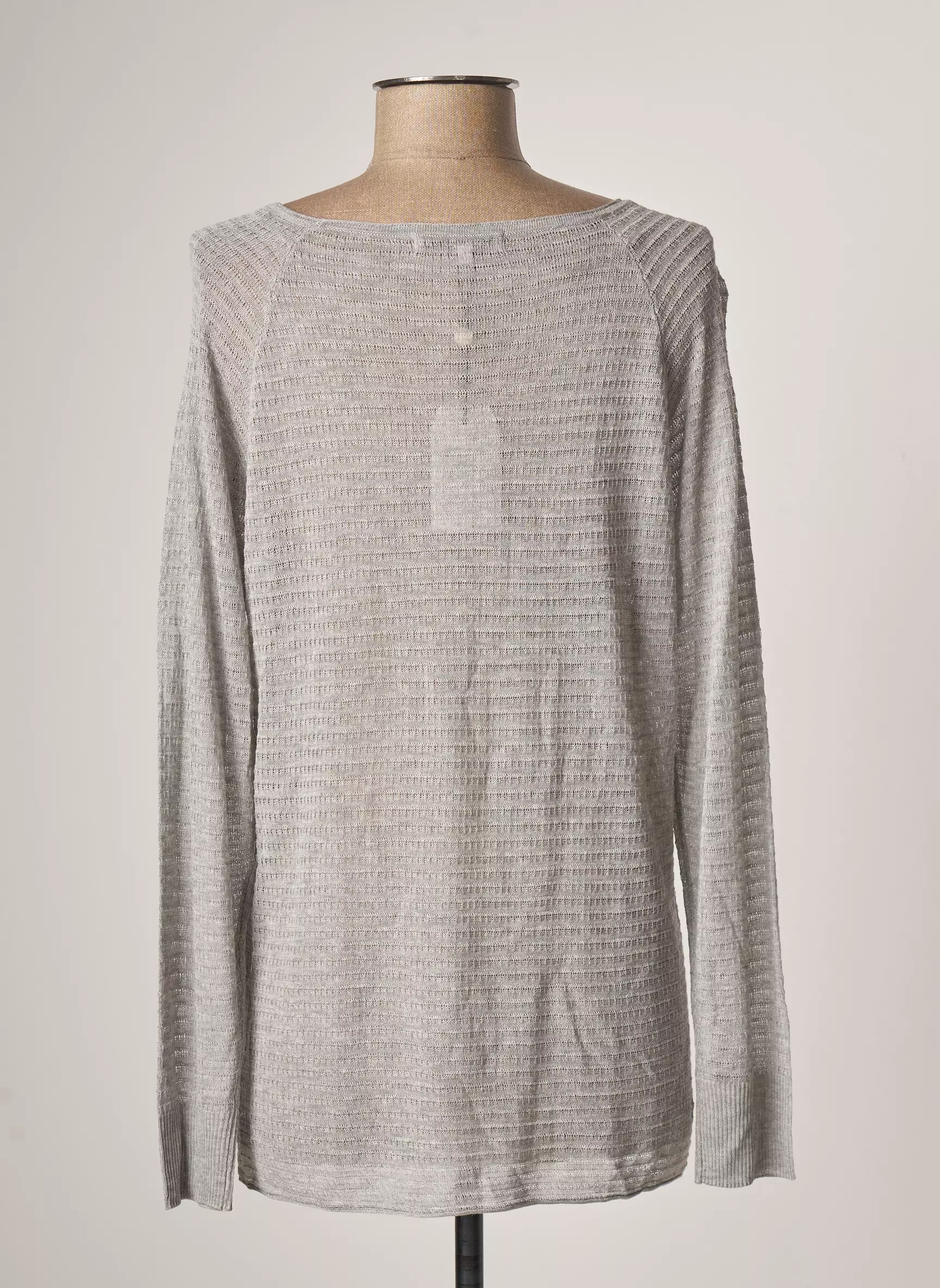 Sandwich Pulls Femme couleur gris