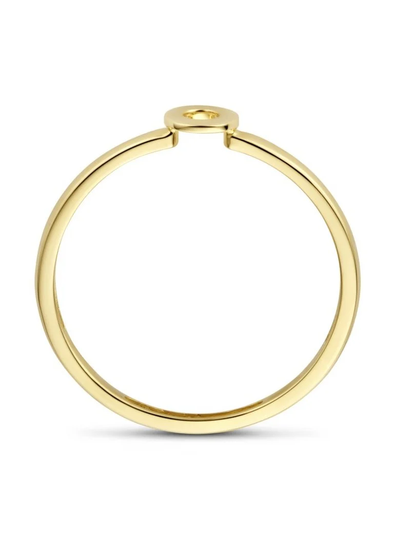 Anel Blush em ouro amarelo 14 quilates 1233YGO