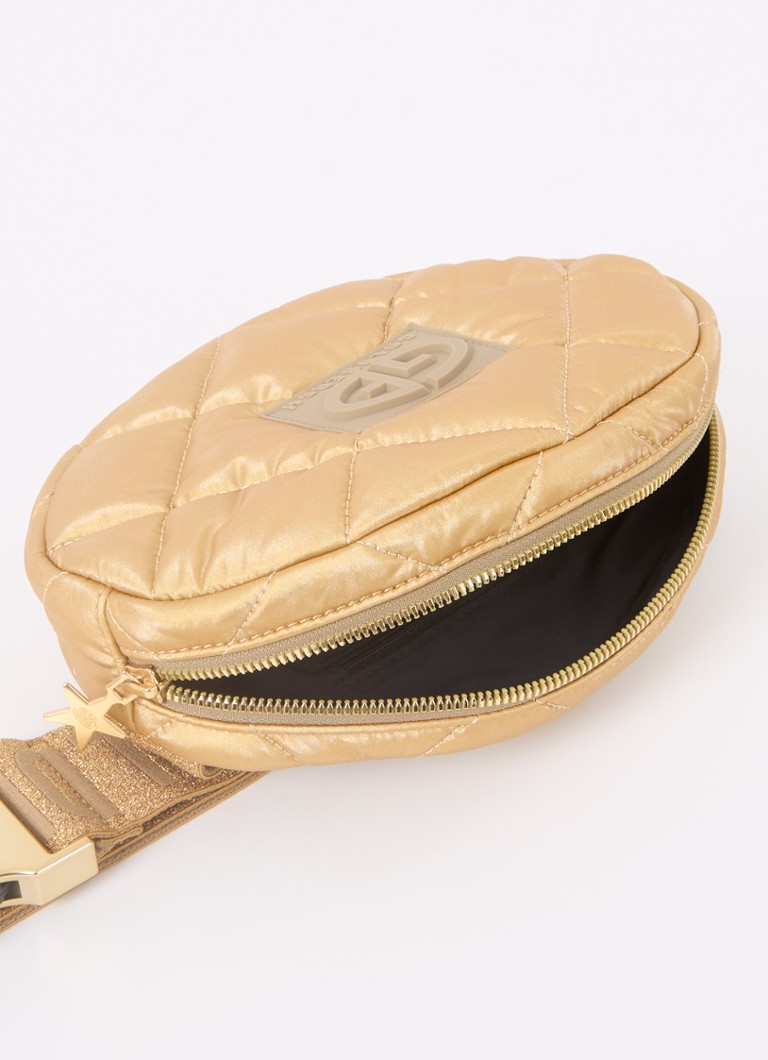 Sac banane Goldbergh français à motif matelassé et logo