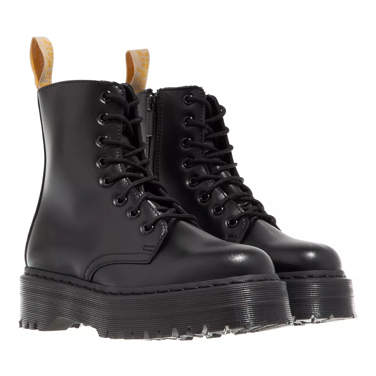 DR. MARTENS Schnür-Stiefeletten schwarz V JADON II MONO BLACK FELIX RUB OFF