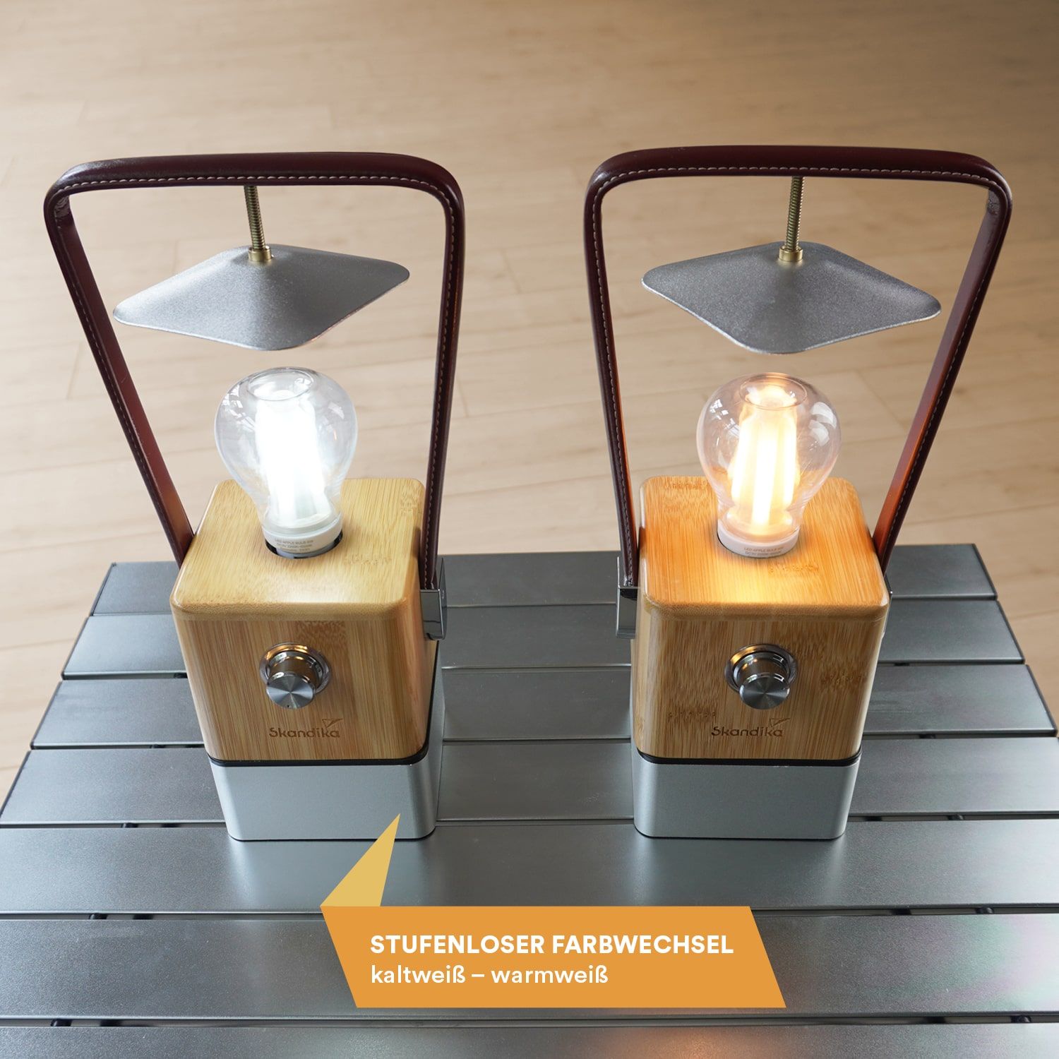SKANDIKA Campinglampe Aurora