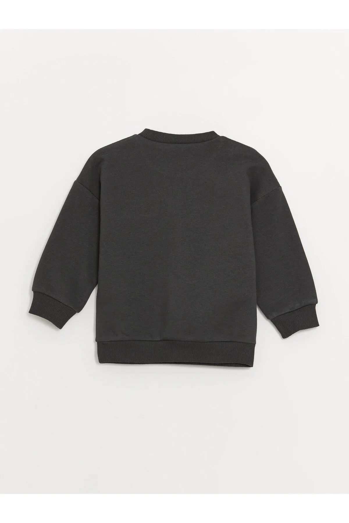 LC Waikiki  Bedrucktes, langärmliges Baby-Sweatshirt und Jogginghose mit Rundhalsausschnitt, 2-teiliges Set
