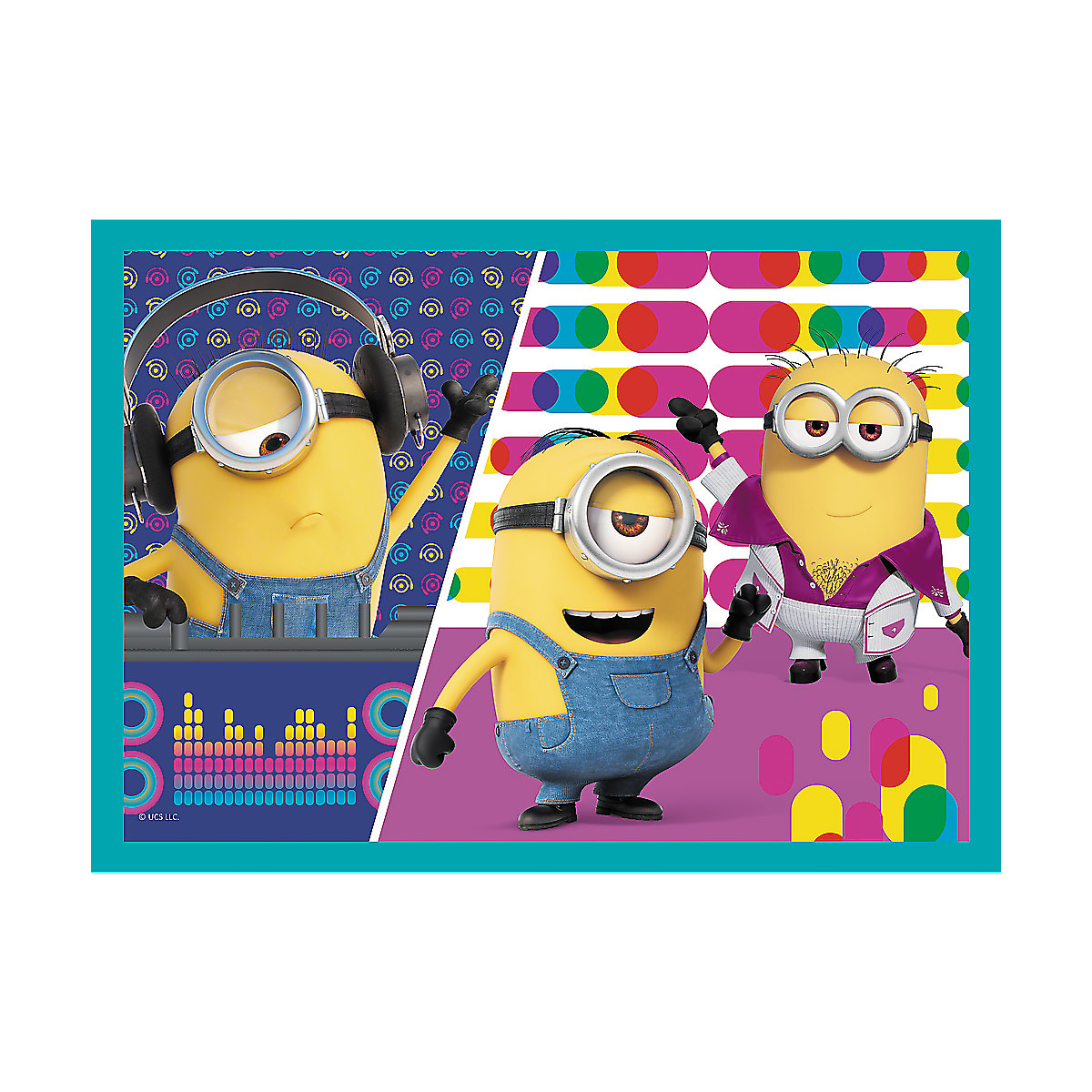 Puzzle 4 in 1 - Minions