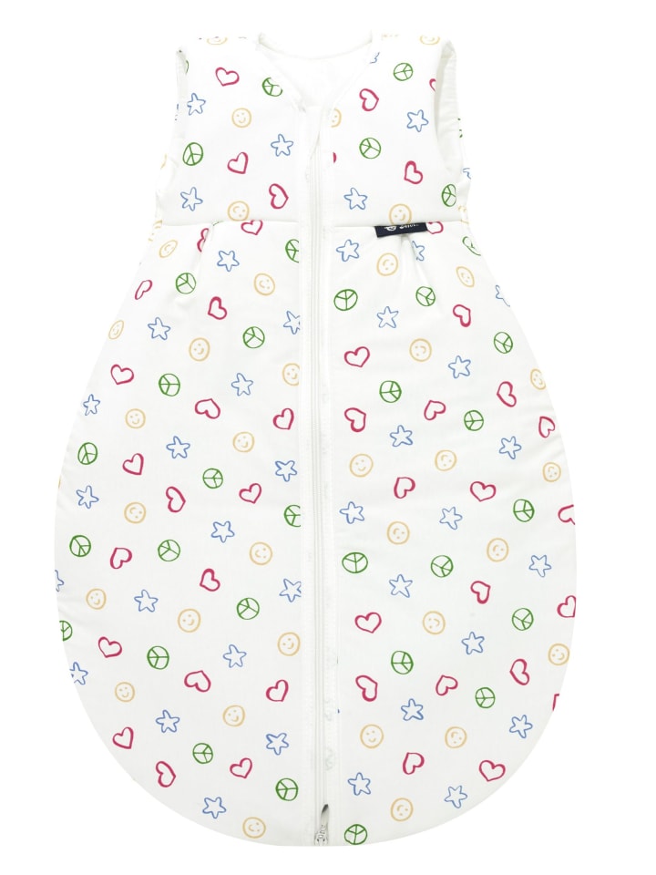 Kinderhaus Blaubär Mäxchen Light Sommer Schlafsack TOP in Happy Bunt günstig kaufen 110