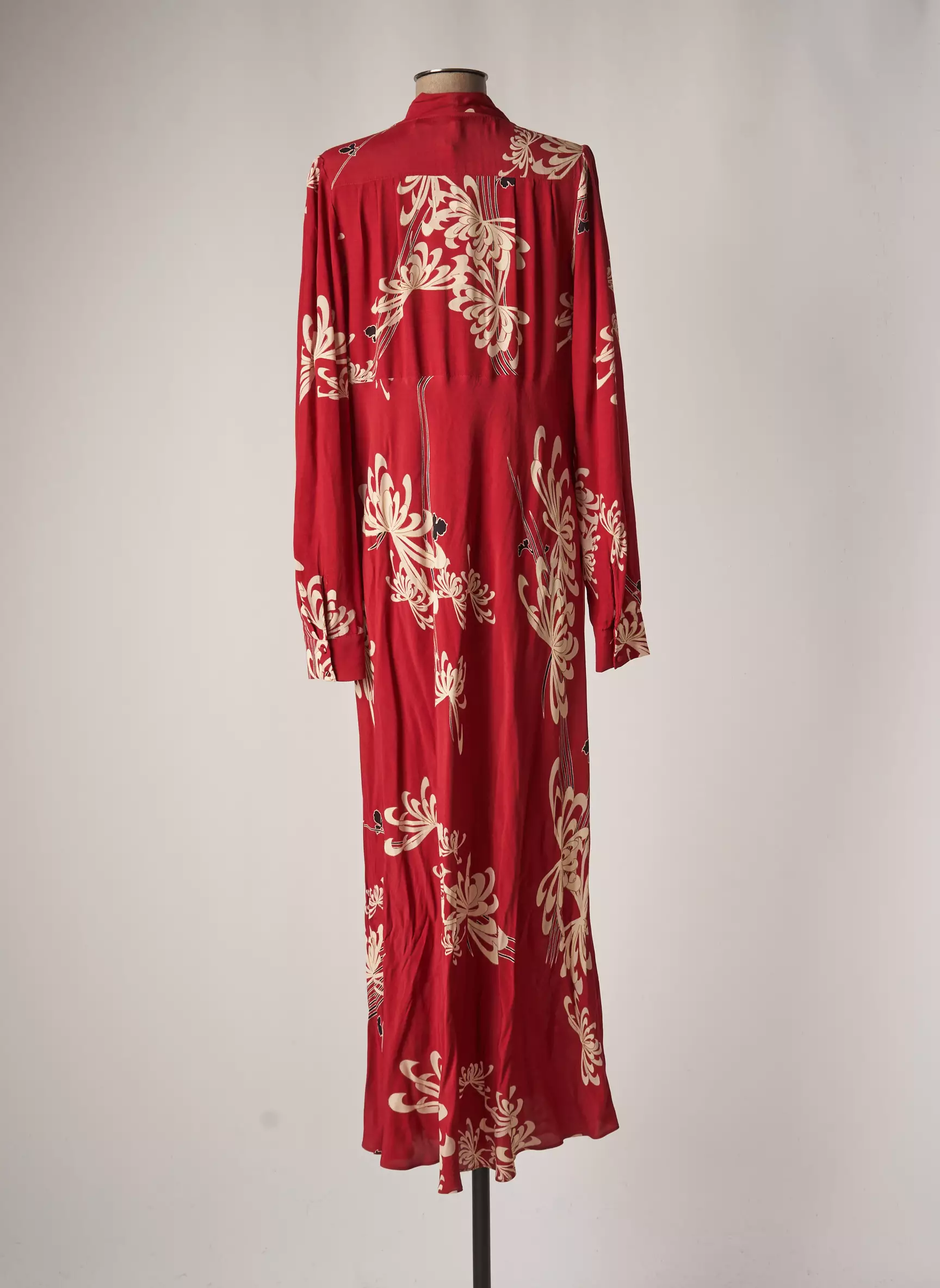 Mcq Robes Longues Femme couleur rouge