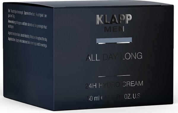 KLAPP Skin Care Science Men All Day Long - 24h Hydro Cream Gesichtscreme