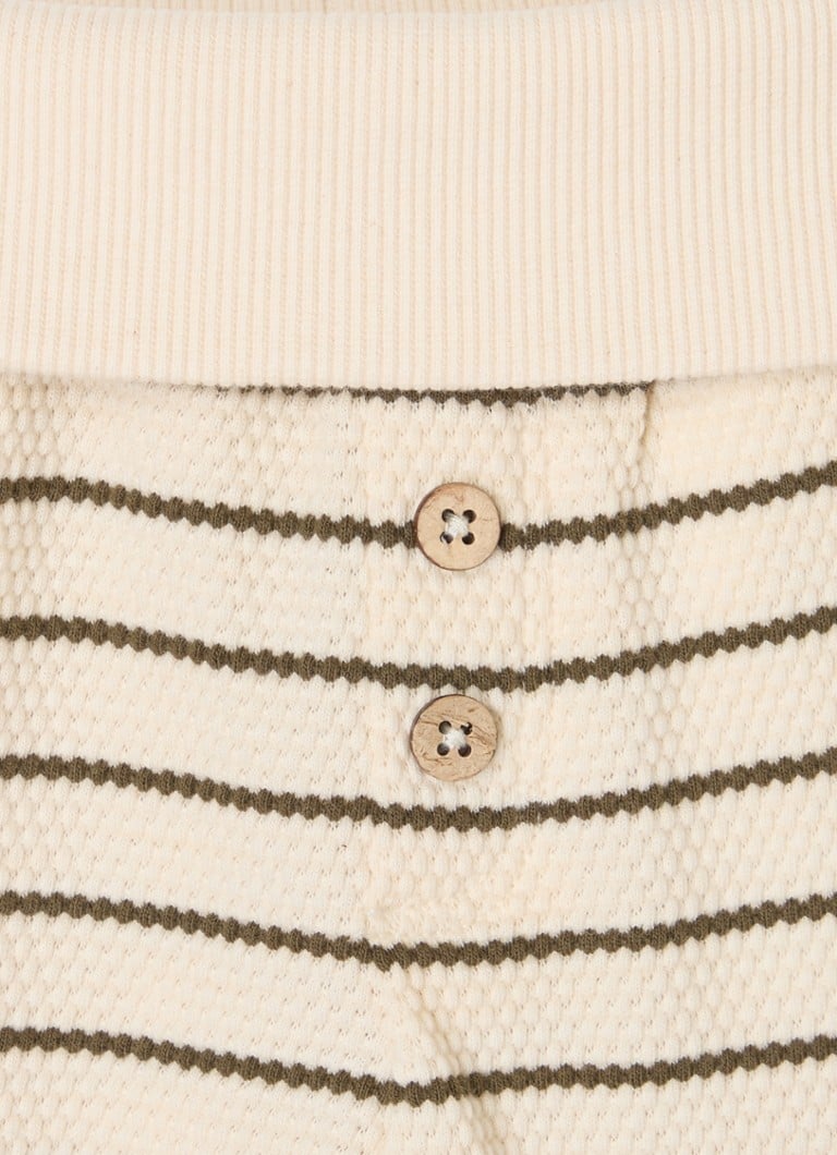 Pantaloni de trening cu dungi Lil' Atelier NBMRamus Slim Fit