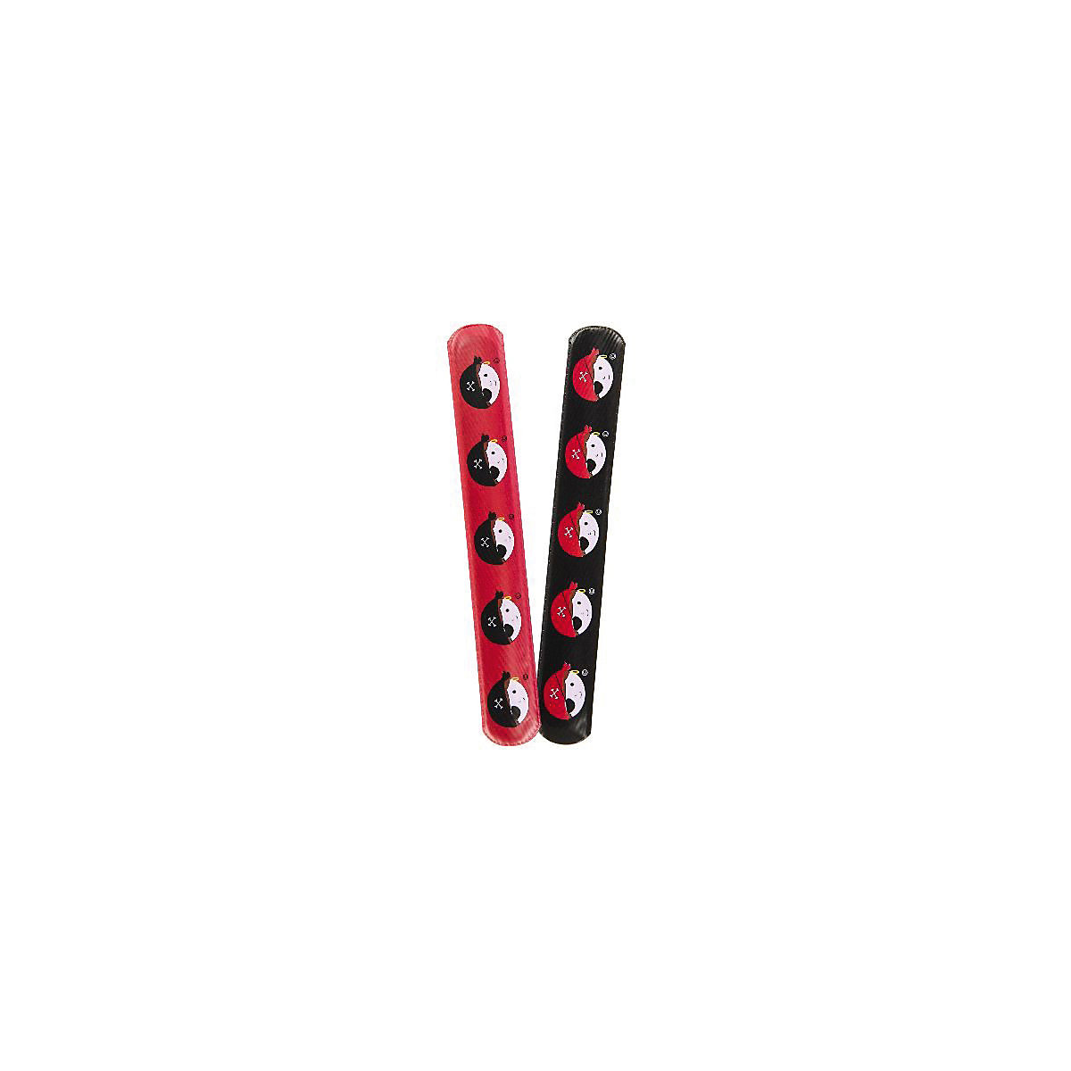 Schnapparmbänder Slap Snap Pirat, 12 Stück