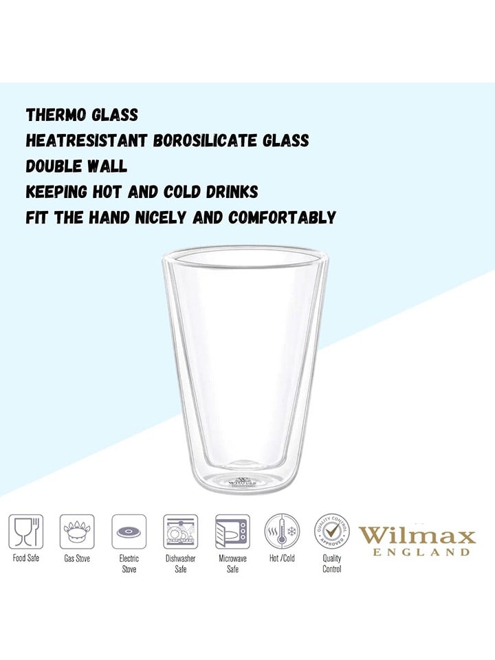 Wilmax 6er-Set: Gläser in Transparent - 150 ml günstig kaufen onesize