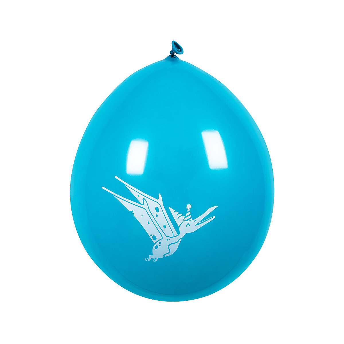 Latexballons Dinoparty 3 sortiert (25 cm), 6 Stück