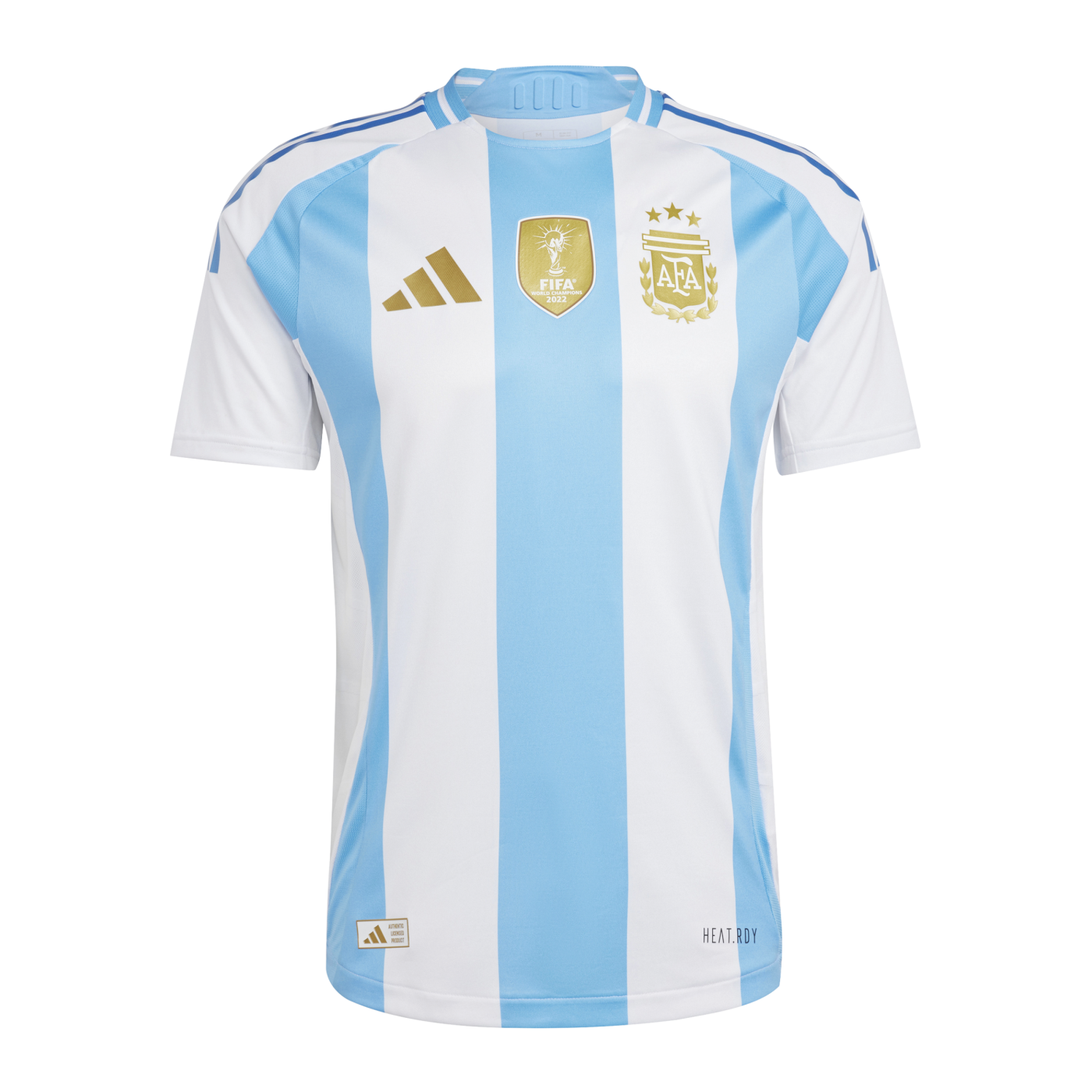 adidas Argentinien Auth. Trikot Home Copa America 2024 Weiss