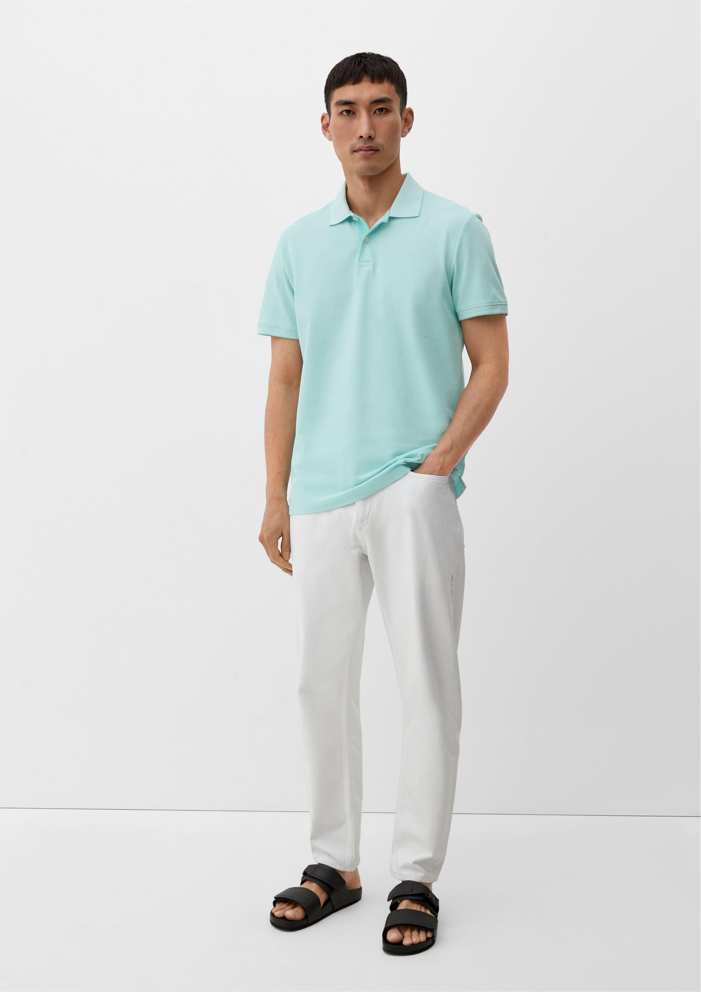 Poloshirt mit Muster-Detail  2129830-61W1