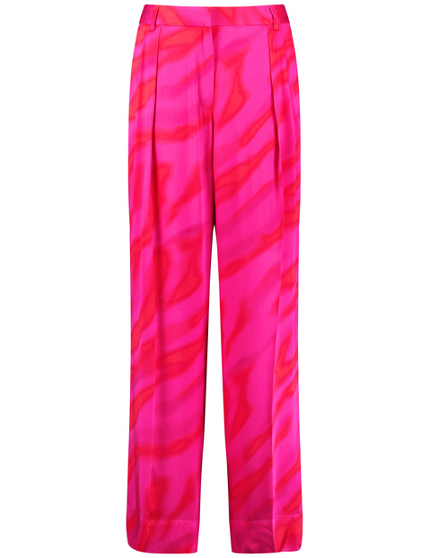 Palazzohose aus edlem Satin
