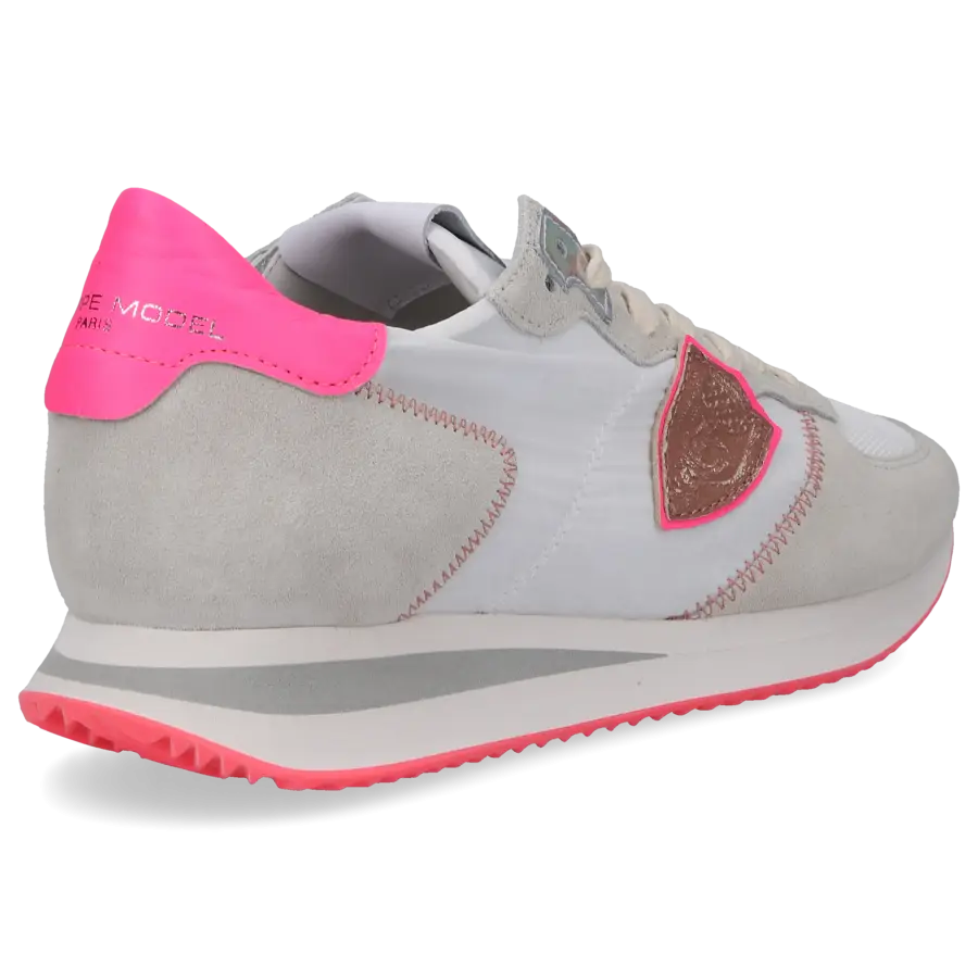 Philippe Model - Sneaker low TZLD WNL3 Veloursleder - grau