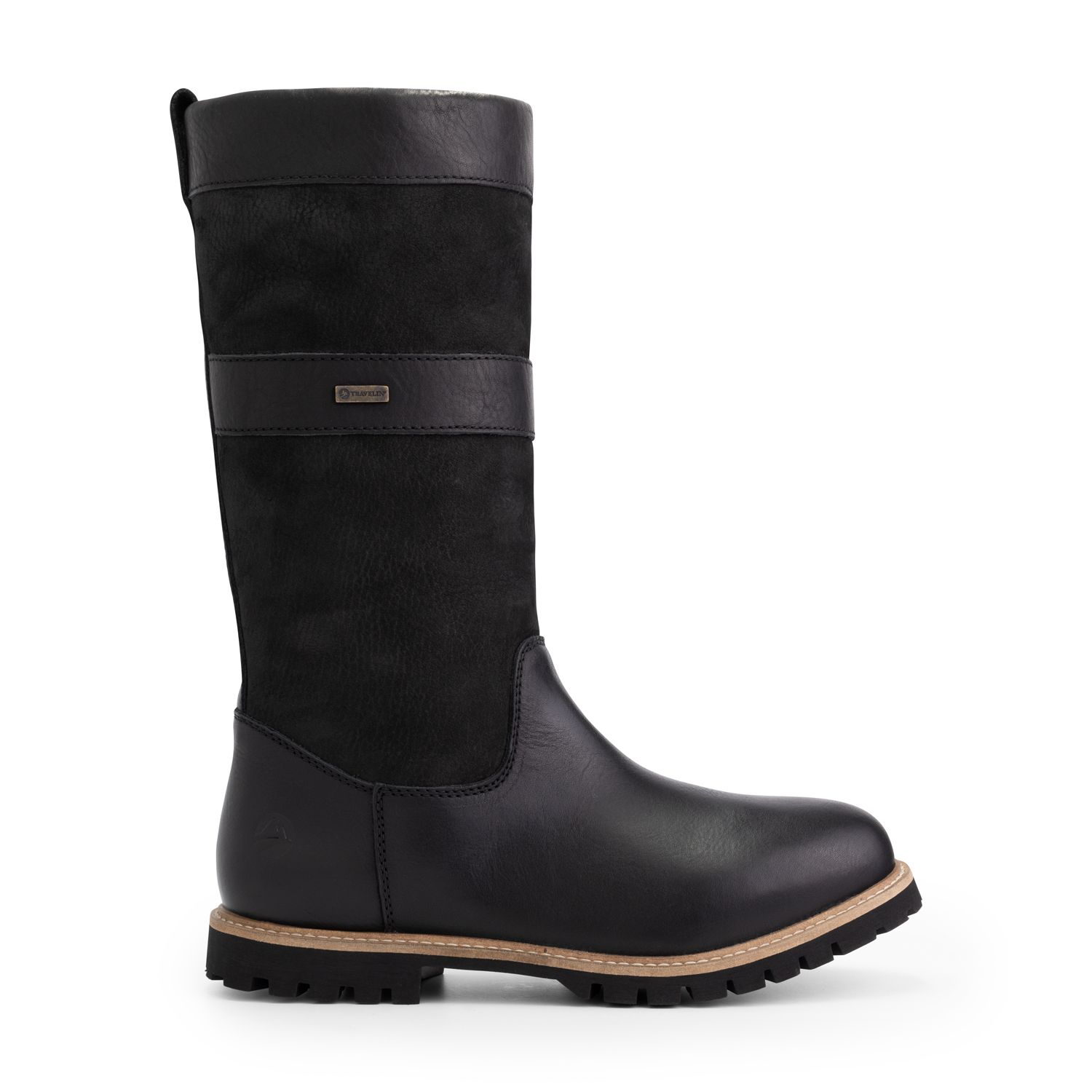 Travelin' Danmark schwarze Herren Outdoorstiefel