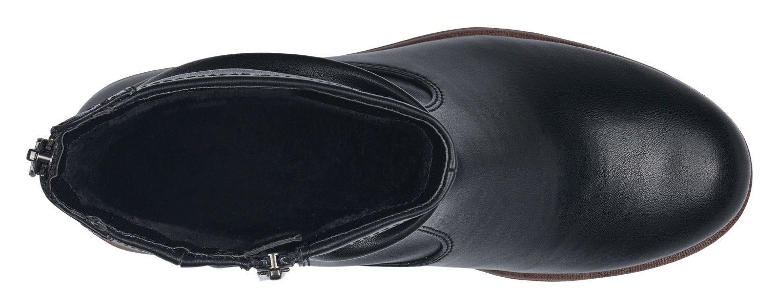 Tamaris Stiefelette mit Falten im slouchy Look