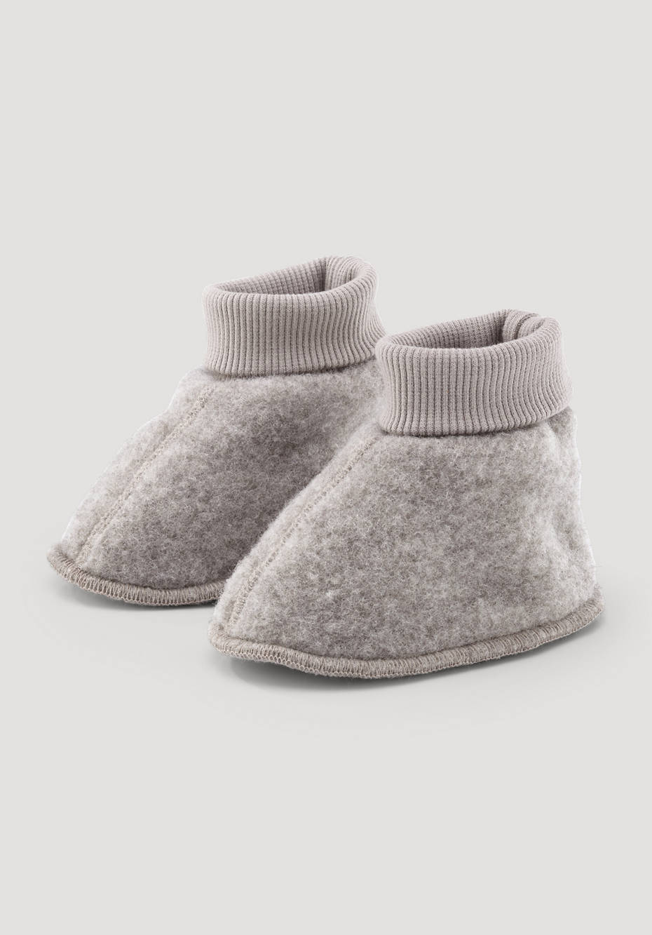 Wollfleece Schuhe aus reiner Bio-Merinowolle