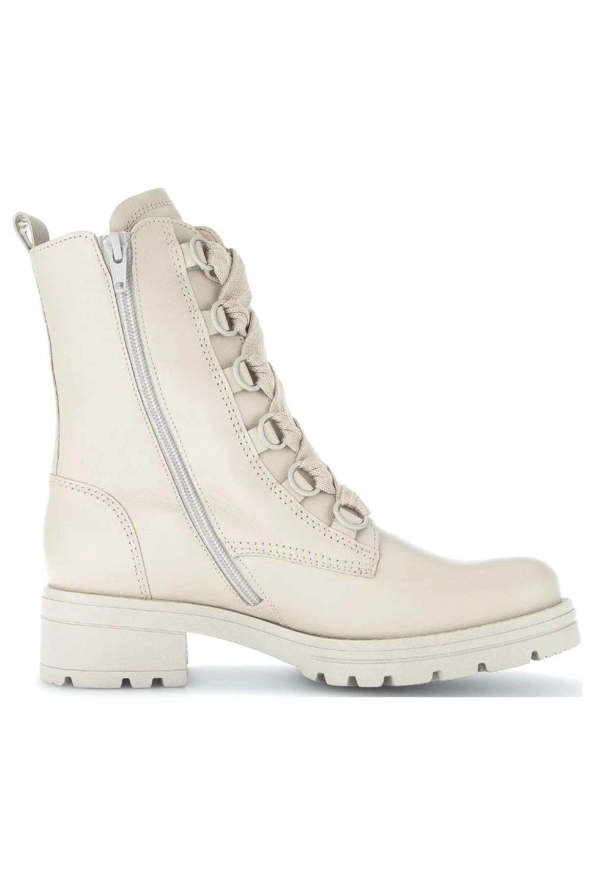 GABOR  Stiefelette - Beige - Blockabsatz