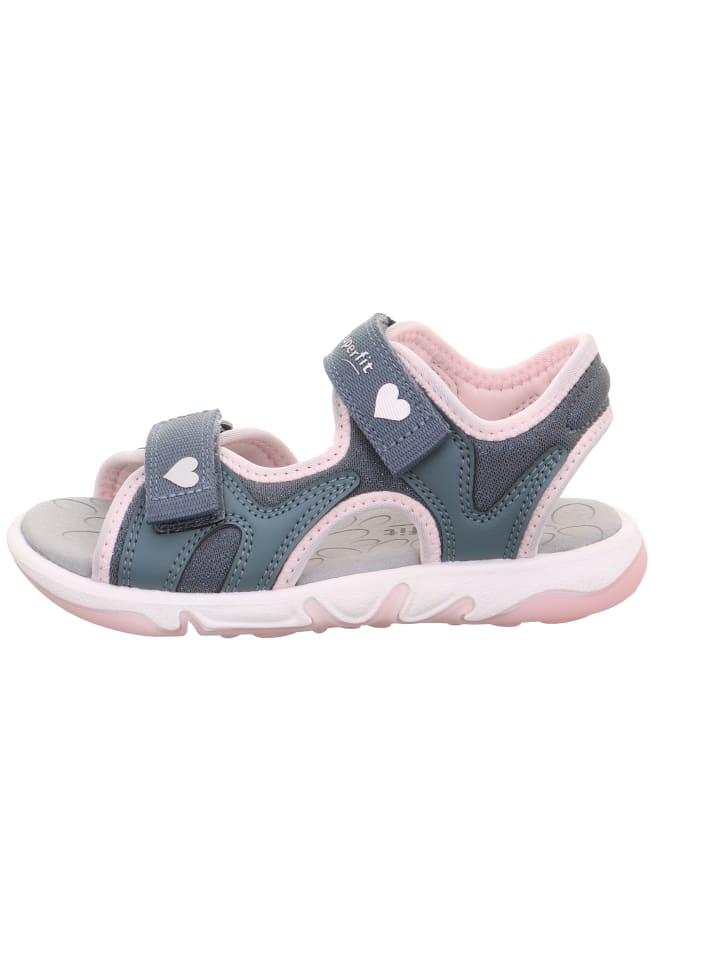 superfit Sandale PEBBLES in Blau/Rosa günstig kaufen