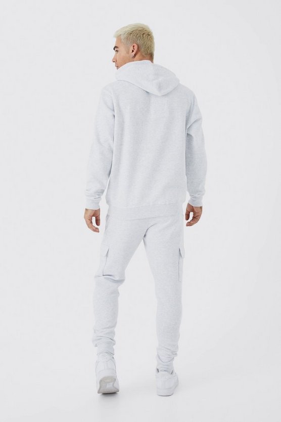 Basic Slim-Fit Cargo-Jogginghose