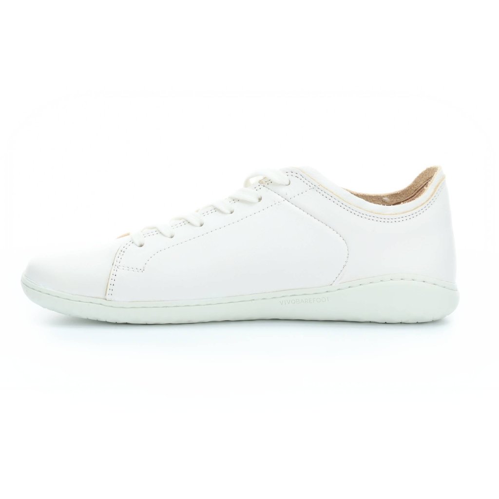 Vivobarefoot GEO COURT III W bright white Barfußhalbschuhe