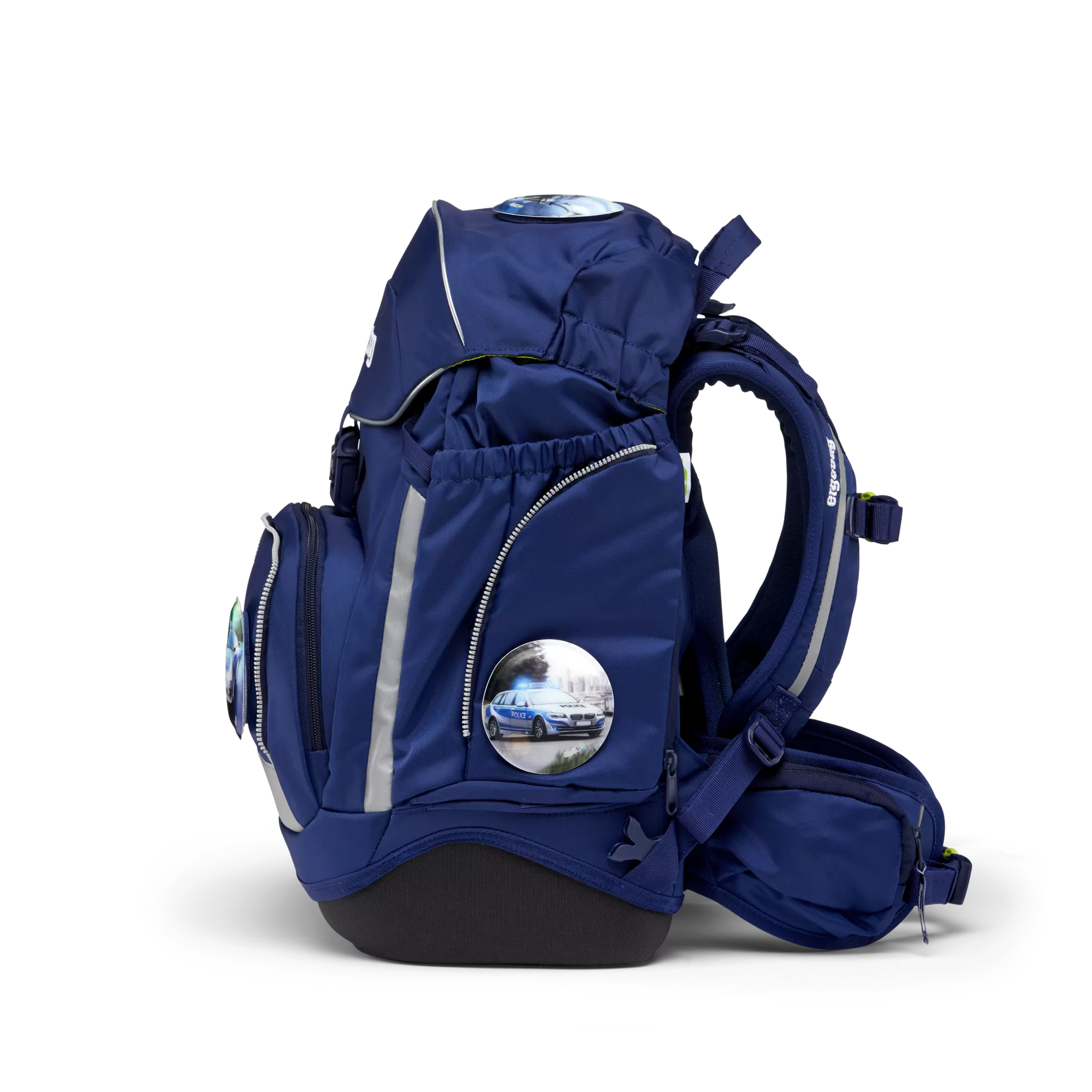 ergobag Schulrucksack-Set Blaulichtbär