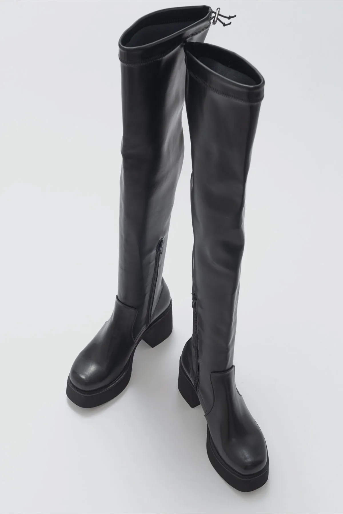LuviShoes  Eleva Black Laptop Damenstiefel