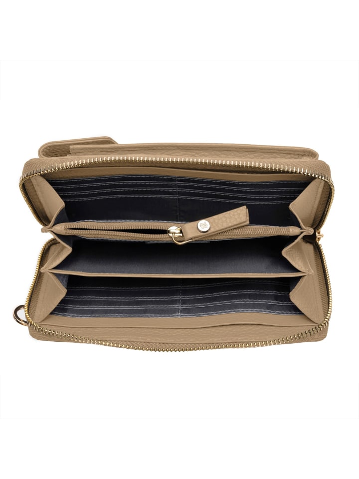 Lazarotti Bologna Leather Handytasche Leder 11 cm in sand günstig kaufen onesize