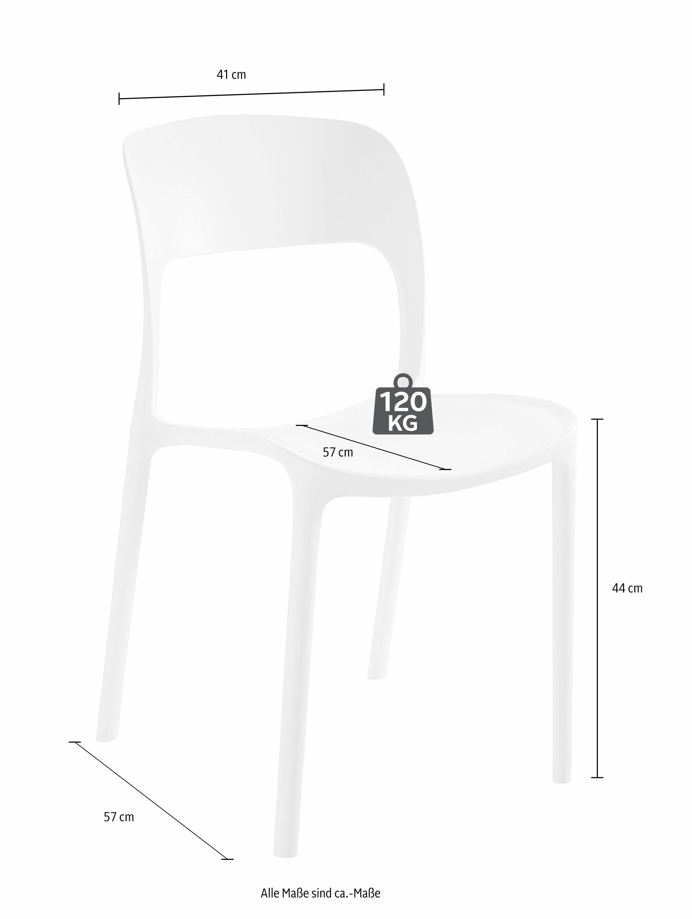 Paroli 4-Fußstuhl (Set, 4 St)