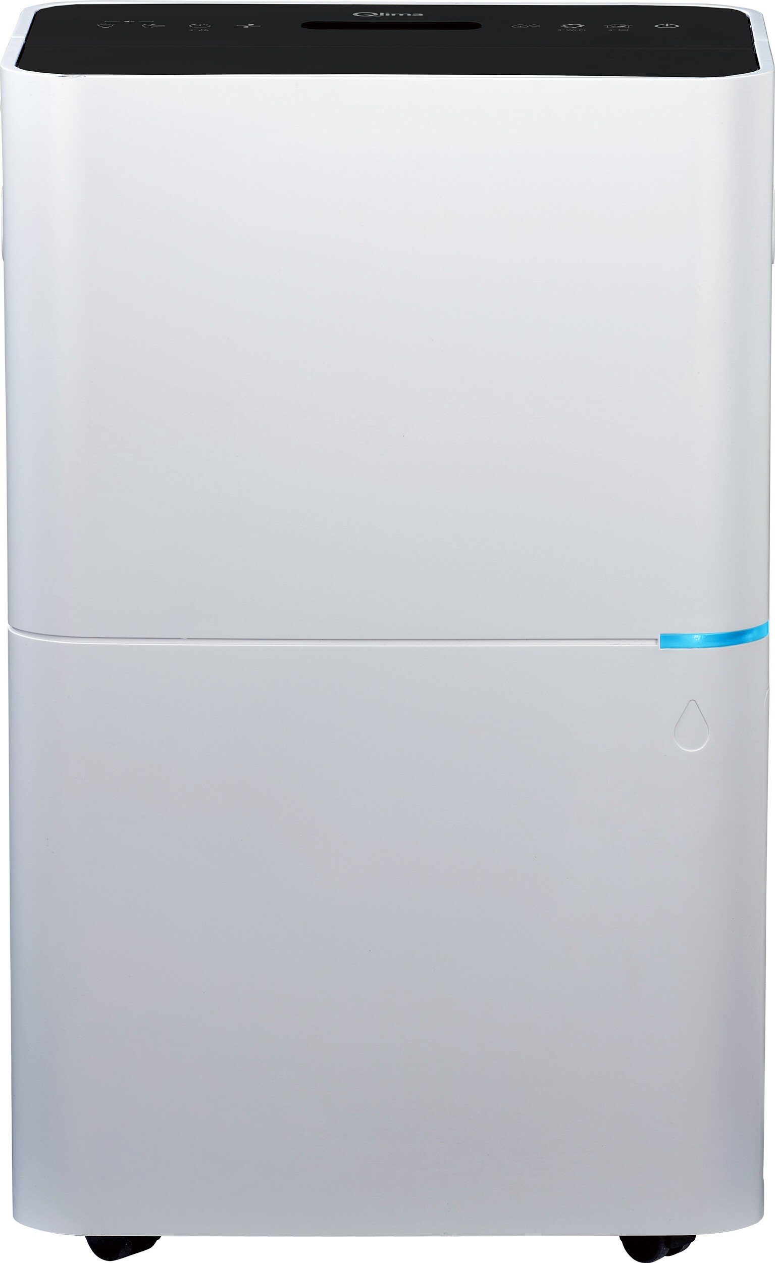 Qlima Luftentfeuchter Qlima – Luftentfeuchter D820 A Smart – Entfeuchtet 12L pro Tag – Weiß