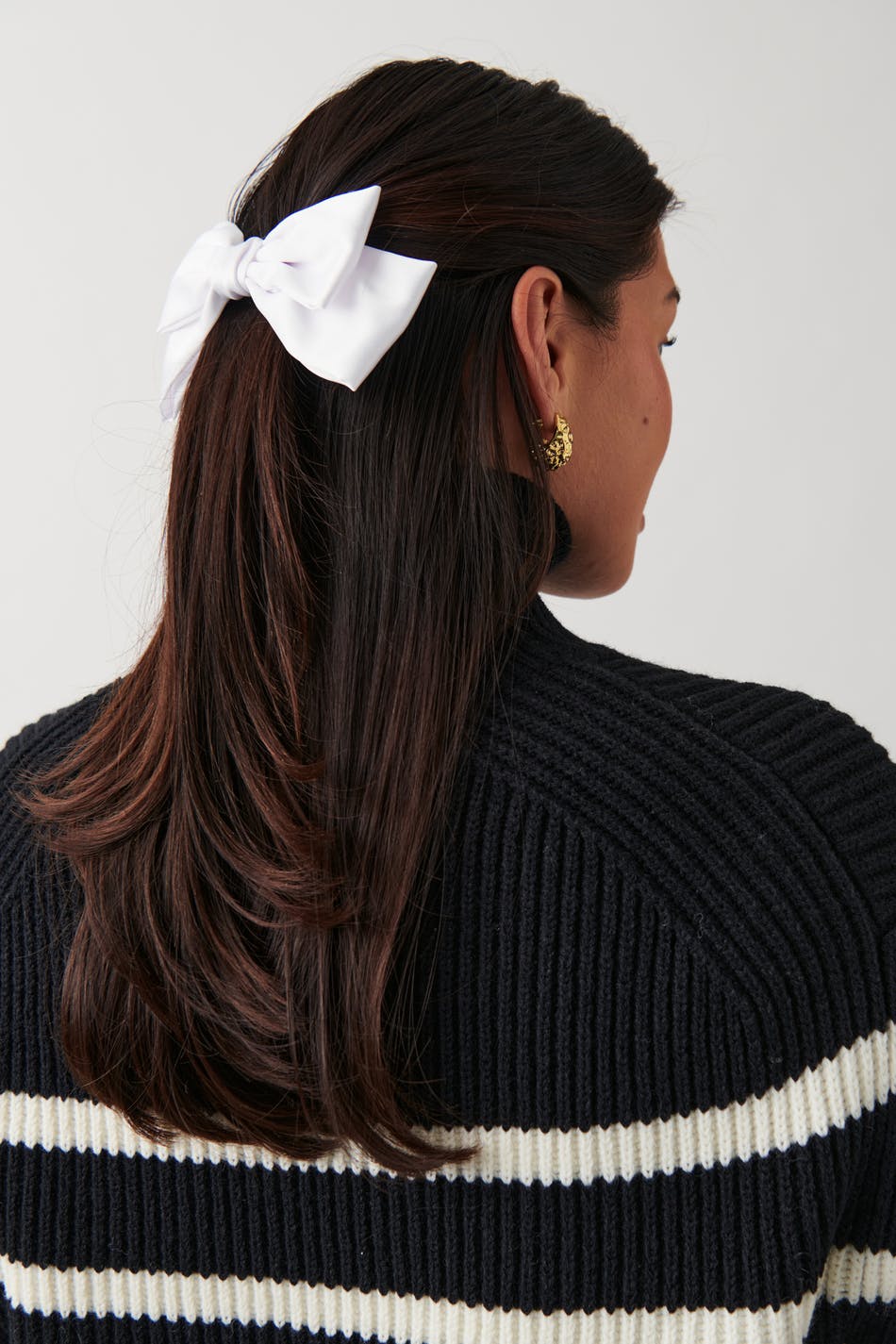 Turtleneck knit sweater