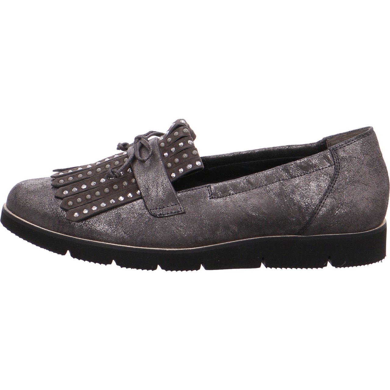 PAUL GREEN Klassische Slipper braun