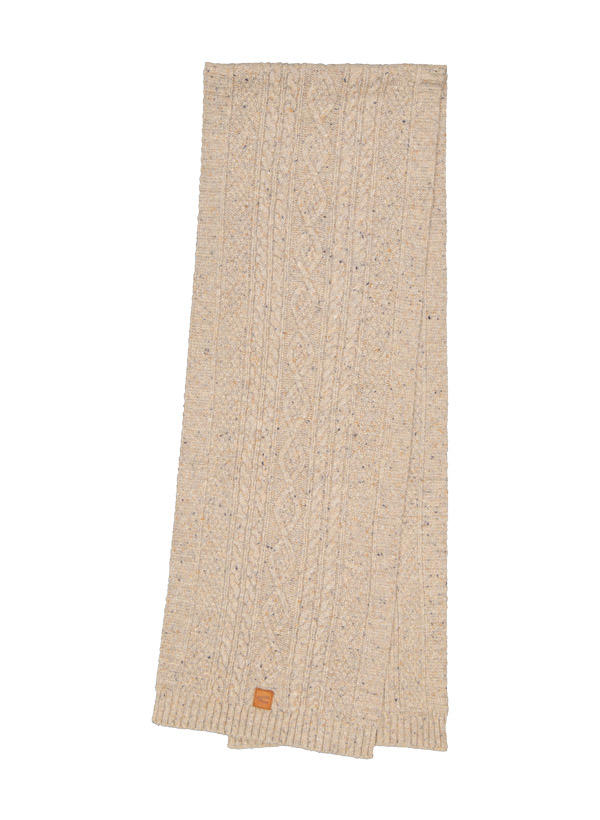 camel active, Schal, Wolle-Alpaka, beige meliert