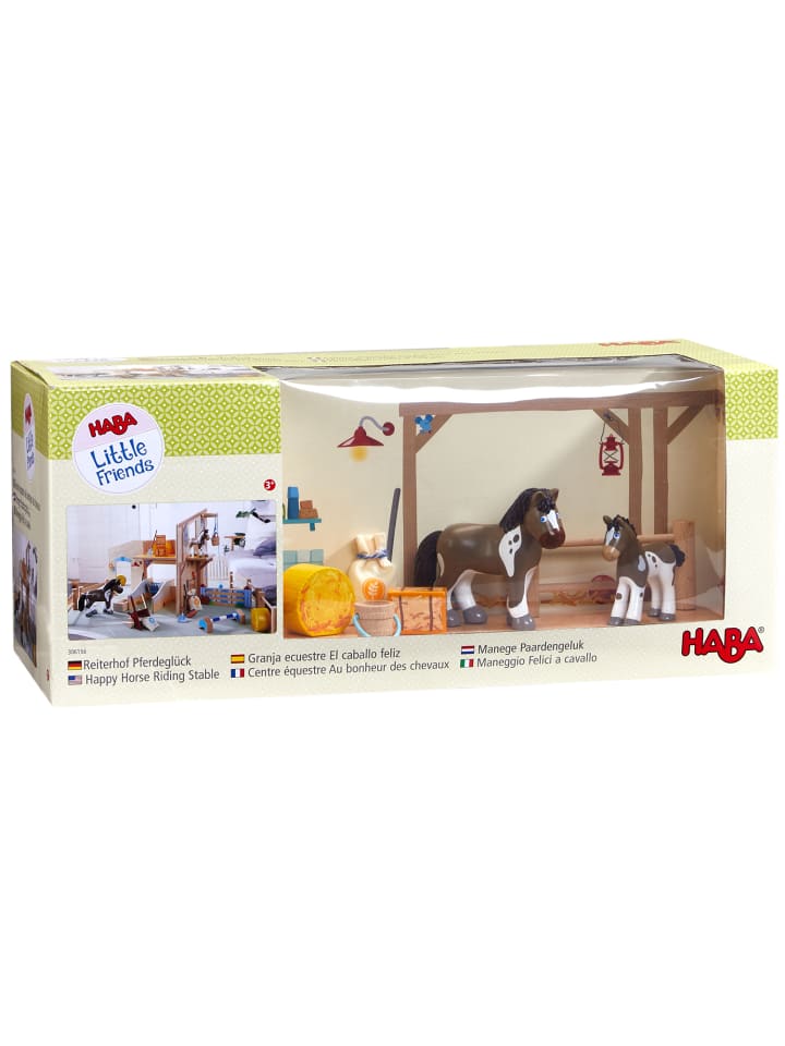 Haba Minipuppe Little Friends in Reiterhof Pferdeglück günstig kaufen onesize