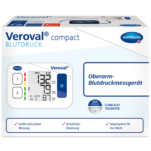 VEROVAL compact Oberarm-Blutdruckmessgerät  1 St