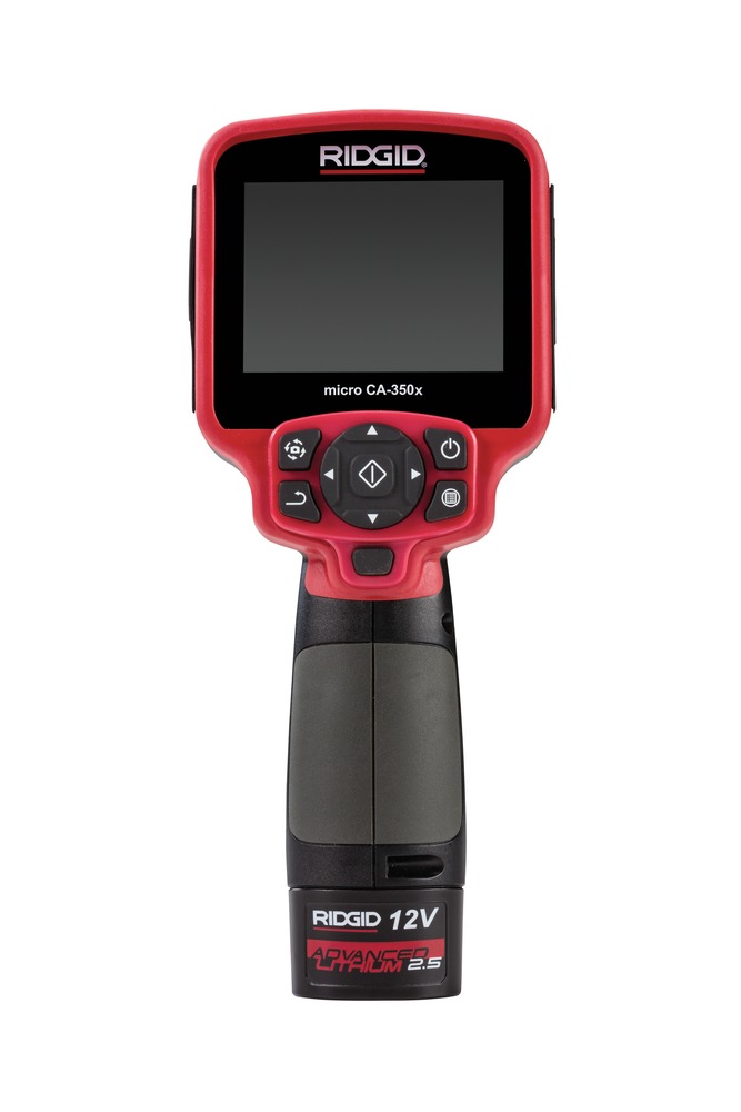 Caméra d'inspection Ridgid 63888 micro CA-350x avec Wi-Fi 230 V, batterie 12 V incluse