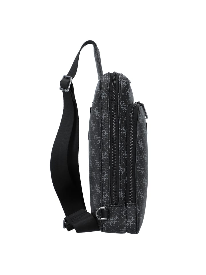 Guess Milano Umhängetasche 33 cm in dark black günstig kaufen onesize