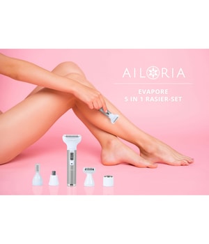 AILORIA Evapore 5-in-1 Pink/Silver Elektrischer Rasierer-1 Stk