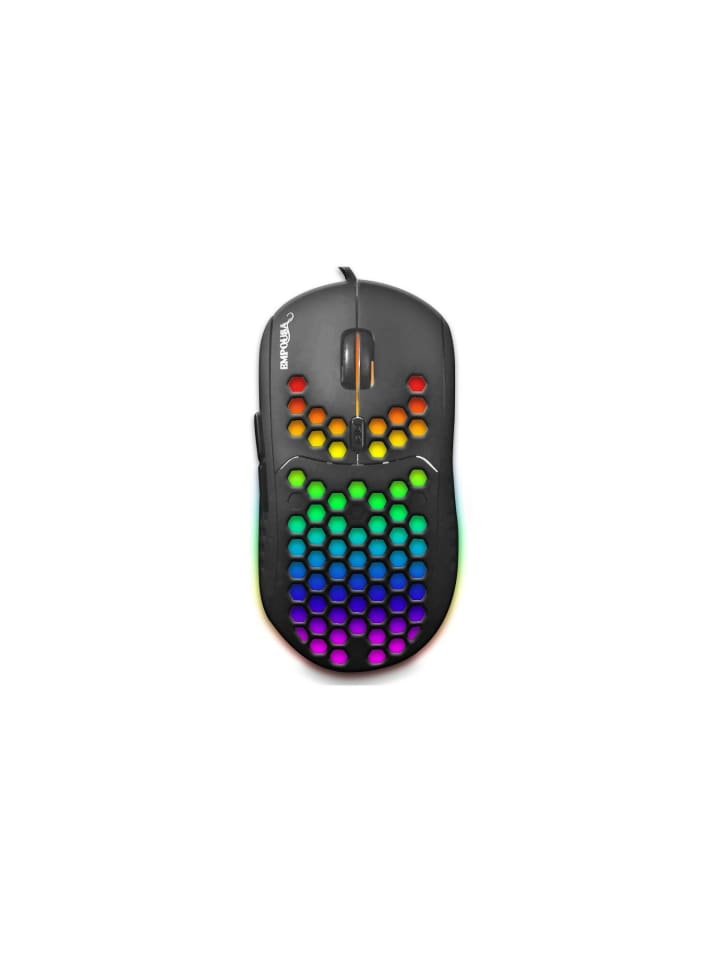 Inca INCA IMG-346 EMPOUSA RGB-Makro-Tasten Professional 6400 DPI 8 Tasten in schwarz günstig kaufen onesize