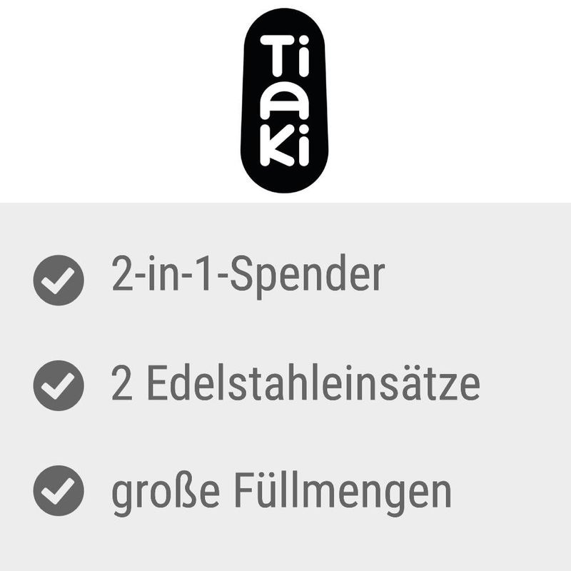 TIAKI Futter- und Wasserspender, hellblau zu TOP-Preisen | bitiba