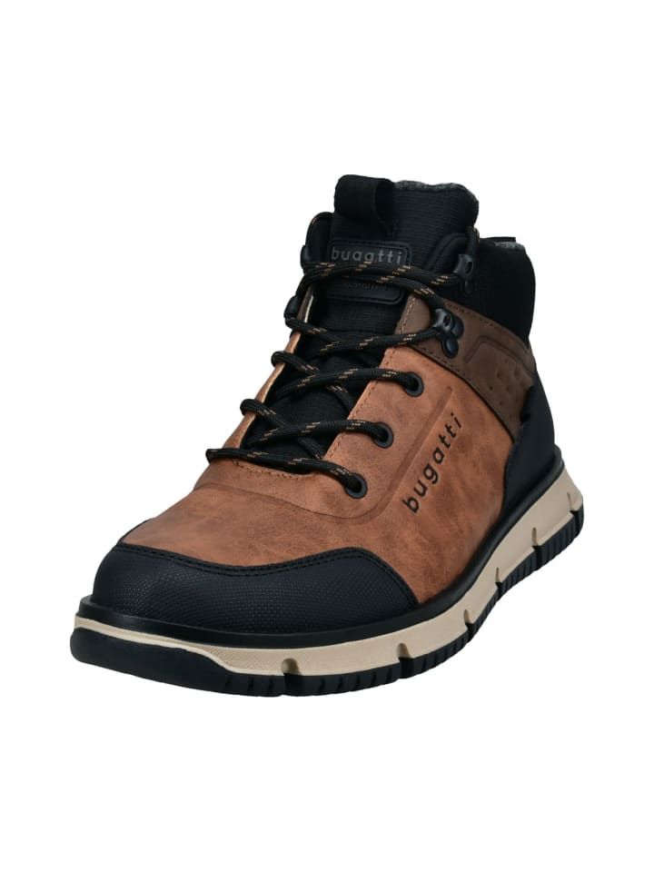 Bugatti Schnürstiefel in cognac günstig kaufen
