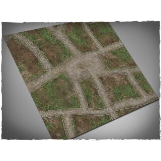 Game mat - Cobblestone Streets 4' x 4'